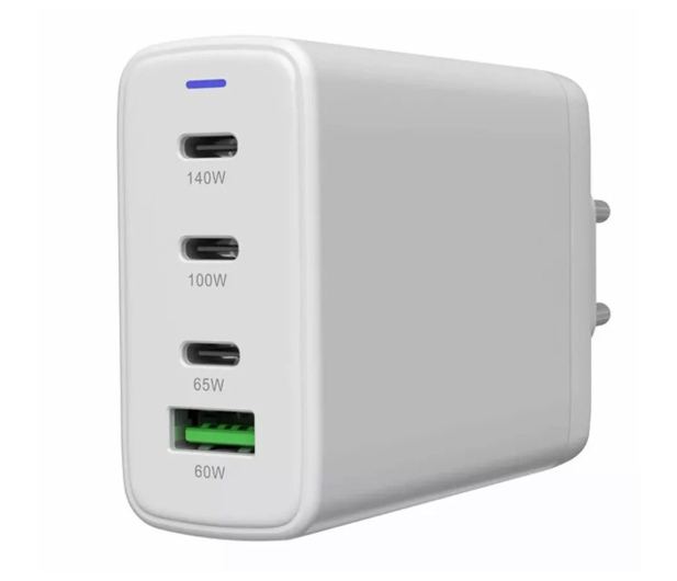 CANYON Ładowarka sieciowa CU140ACC GaN 150W 3xPD 1xQC EU Biała - 1348438 - zdjęcie 4